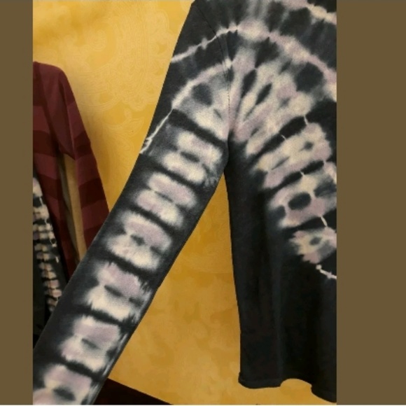 *SOLD* Free People Turtleneck Tie Dye Knit Top - Picture 5 of 8